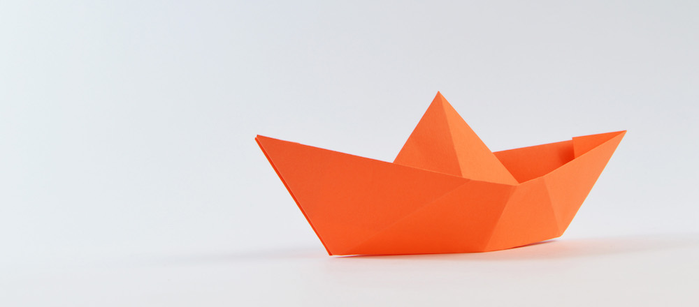 Migrating to jekyll paper sailboat image